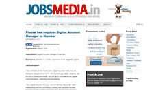 Desktop Screenshot of jobsmedia.in